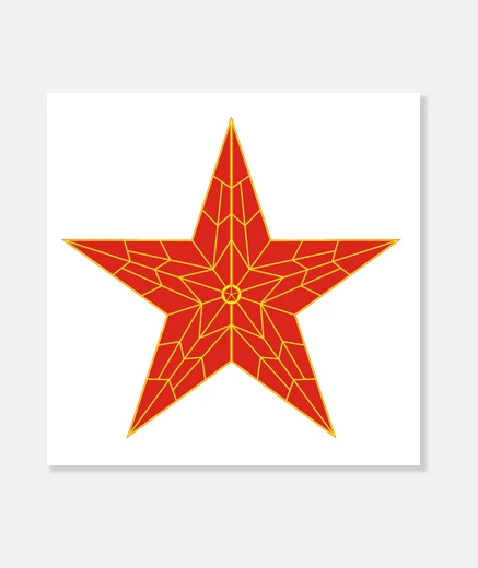 Lienzo Estrella del Kremlin