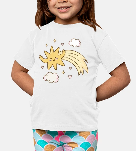 Ropa estrella fugaz divertidos deseos felice