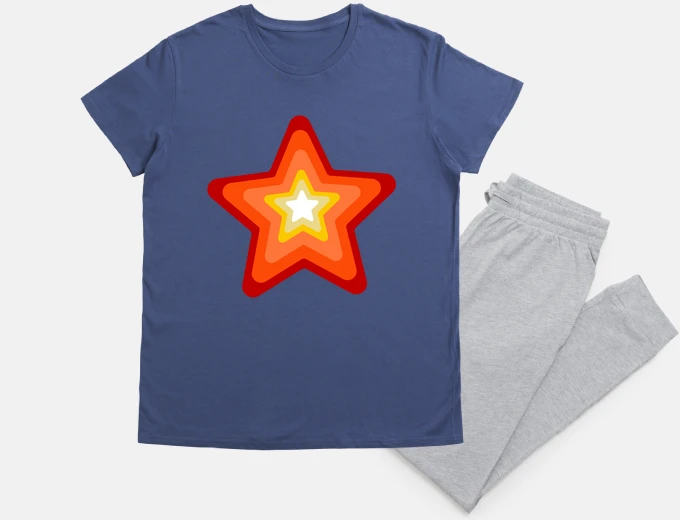 Estrella, pijama unisex