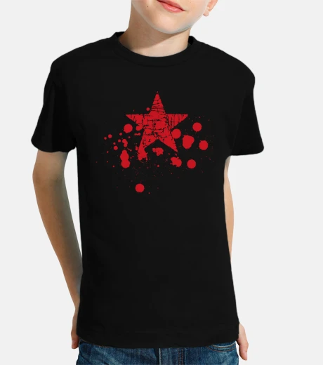 Ropa Estrella Roja Salpicaduras
