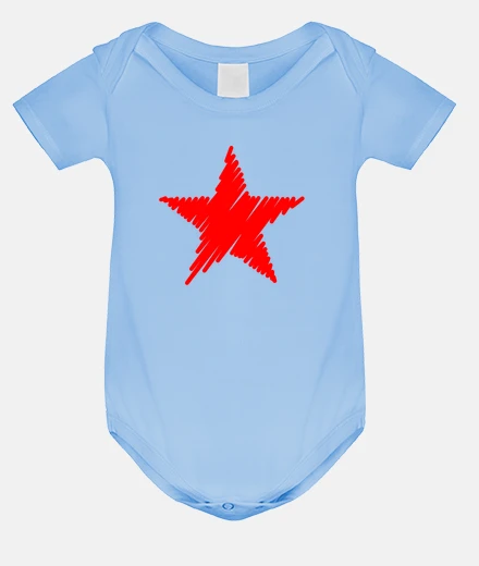 Ropa Estrella Roja Trazos