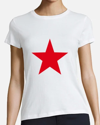 Camiseta estrella roja chica laTostadora