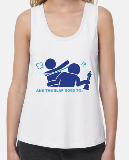 Tee-shirt et la gifle revient à