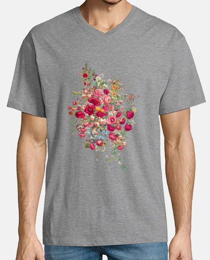 Tee-shirt éternel printemps v cou homme