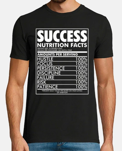 T-shirt etichetta successo motivazione imprenditore amministratore delegato libero professionista in inglese