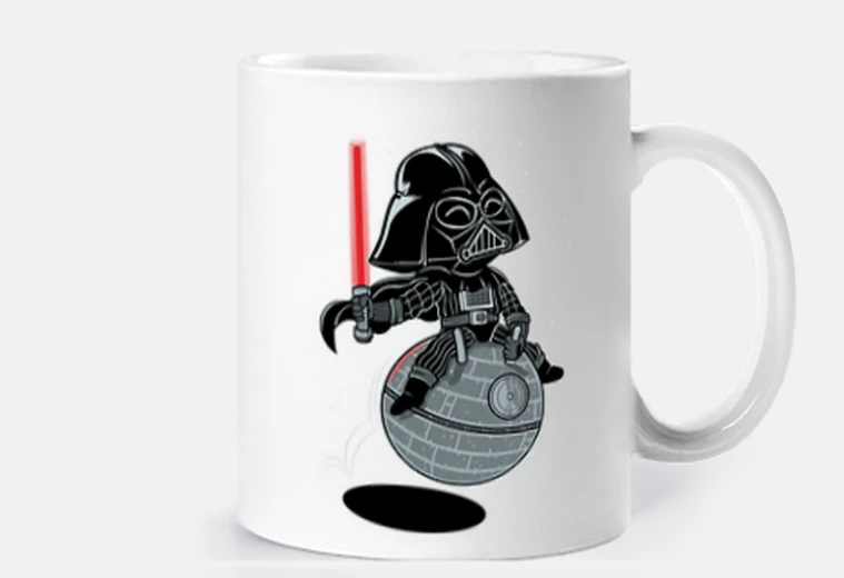 Mug étoile rebondissante