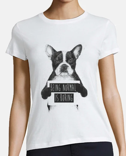 Tee-shirt être ordinaire est ennuyeux