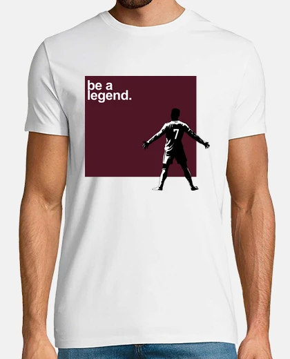 Tee-shirt être un homme de légende