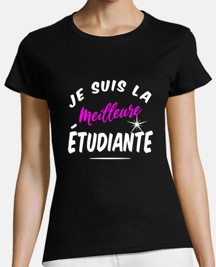Tee-shirt étudiante