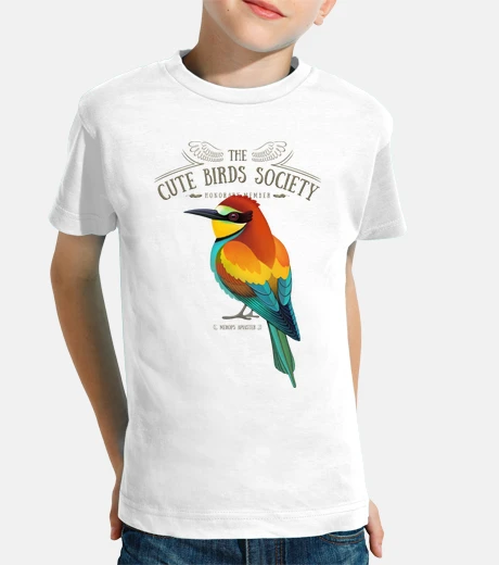 Kids european bee-eater on light