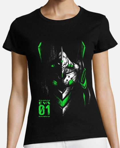 Tee-shirt Evangelion 01 - Unité Eva - man Ga anim