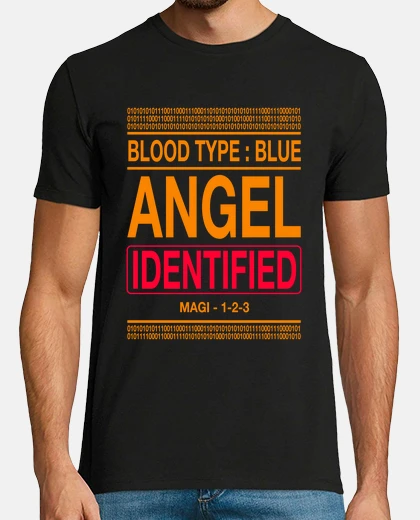 T-shirt Evangelion Angelo Identificato