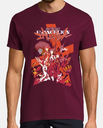Camiseta Evangelion Death And Reborn