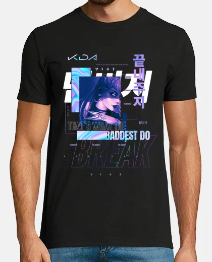 T-shirt evelynn kda lol