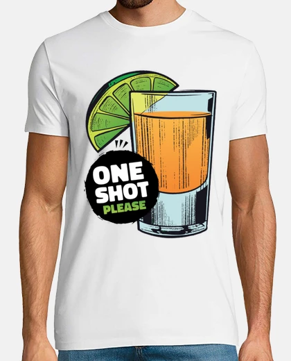 T-shirt evento shot tequilla tequila lime