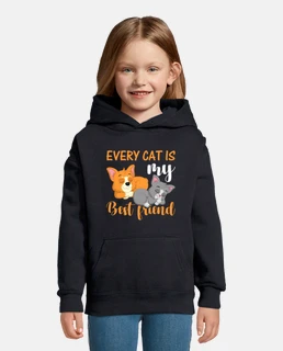 Every Cat Is My Best Friend Kids hoodie