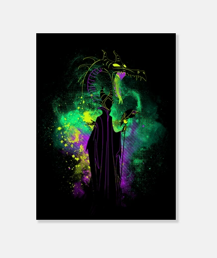 Wall evil queen art