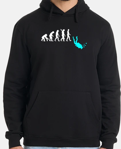 Sudadera Evolución del buceo sucba