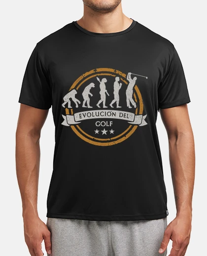 Camiseta Evolución Del Golf Deporte Regalo Golfista Jugador De Golf