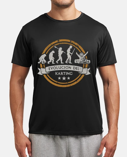 Camiseta Evolución Del Karting Carreras Kart Coches Racing Karts