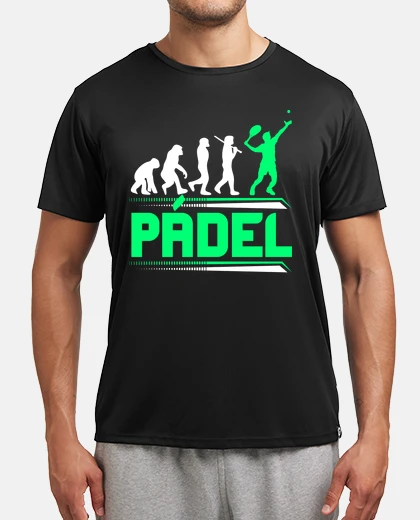 Camiseta evolución del pádel padelista