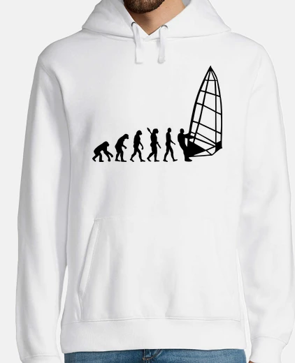 Sudadera evolución del windsurf