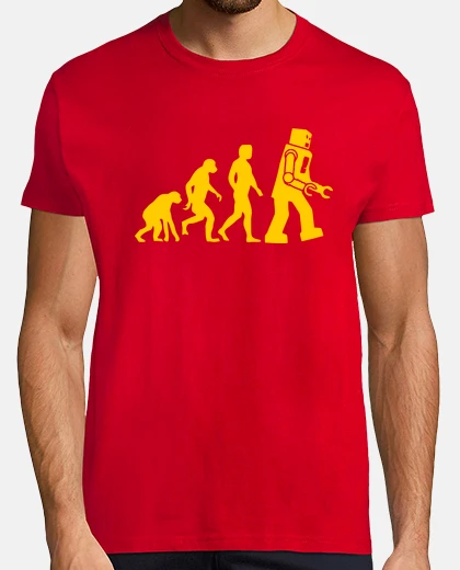Camiseta Evolución robot