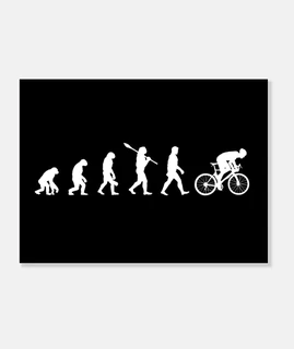 evolución ciclista - regalo divertido