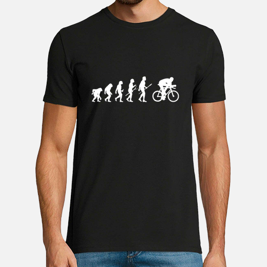 evolución hombre bicicleta