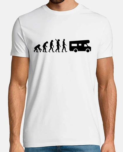 Tee-shirt évolution caravane de camping