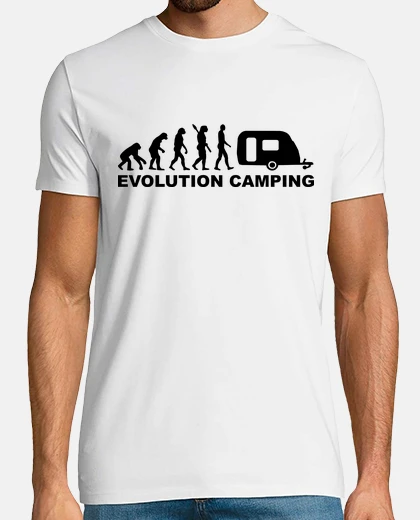 Tee-shirt évolution caravane de camping