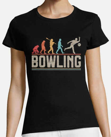 Tee-shirt évolution de bowling de bowler