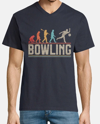 Tee-shirt évolution de bowling de bowler