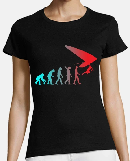 Tee-shirt evolution deltaplane col en V 