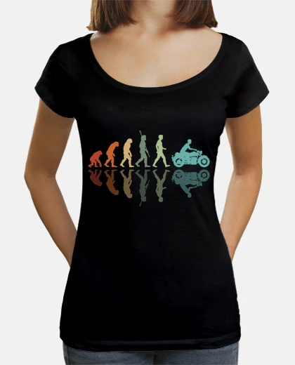 Tee-shirt Évolution des motocyclistes