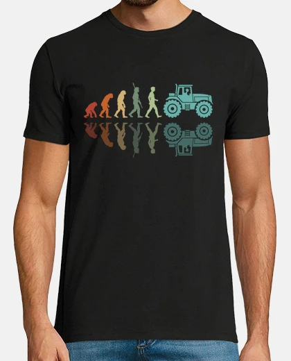 Tee-shirt Evolution du tracteur