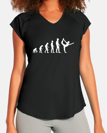Tee-shirt evolution gym humour gymnastique