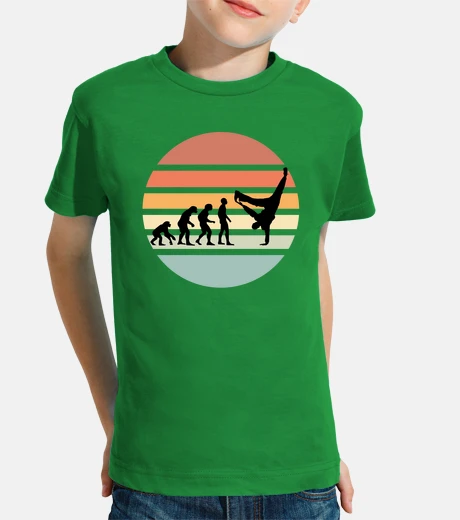 Kids evolution hip hop kids t-shirt