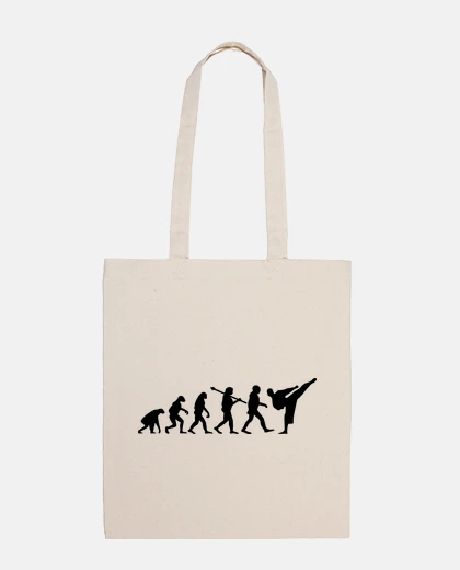 Bag evolution martial arts black martial art aikido storage tote bag