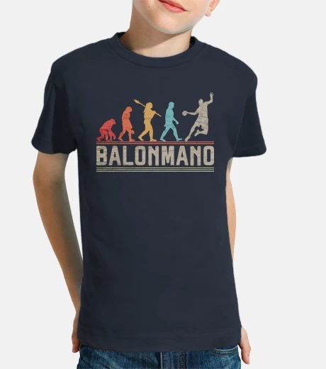Kids evolution of balonmano handball