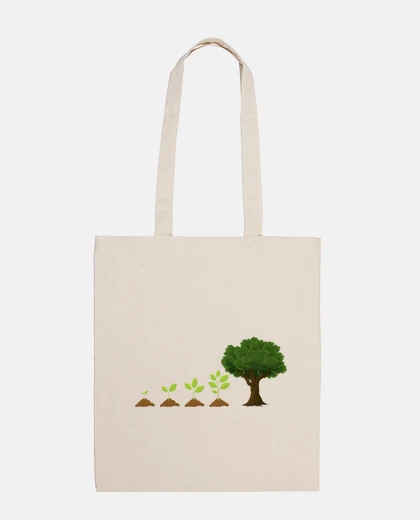 Sac Evolution plante, plante, humour, Cadea