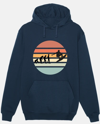 Hoodie evolution surfing hoodie man
