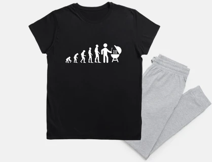 evolution barbecue man humor
