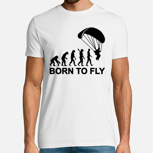 evolution parachutisme - né pour voler