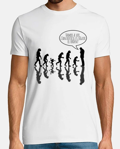 T-shirt evoluzione