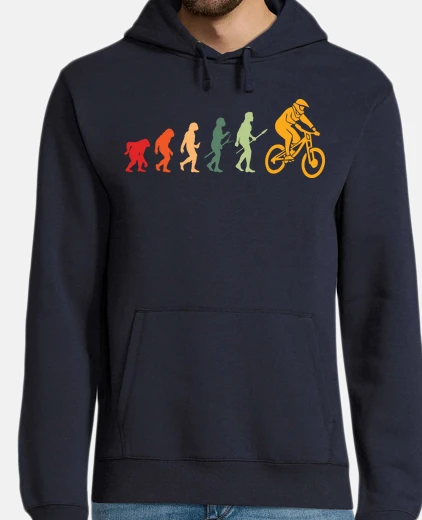 Felpa evoluzione cycle biciclo vintage
