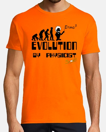 T-shirt evoluzione dal fisico
