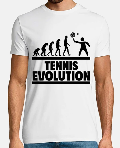 T-shirt evoluzione del tennis
