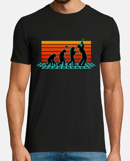 T-shirt evoluzione del trombettista musicista tromba jazz band