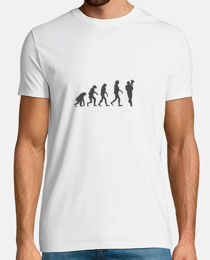 T-shirt evoluzione dlei bomba rdinista